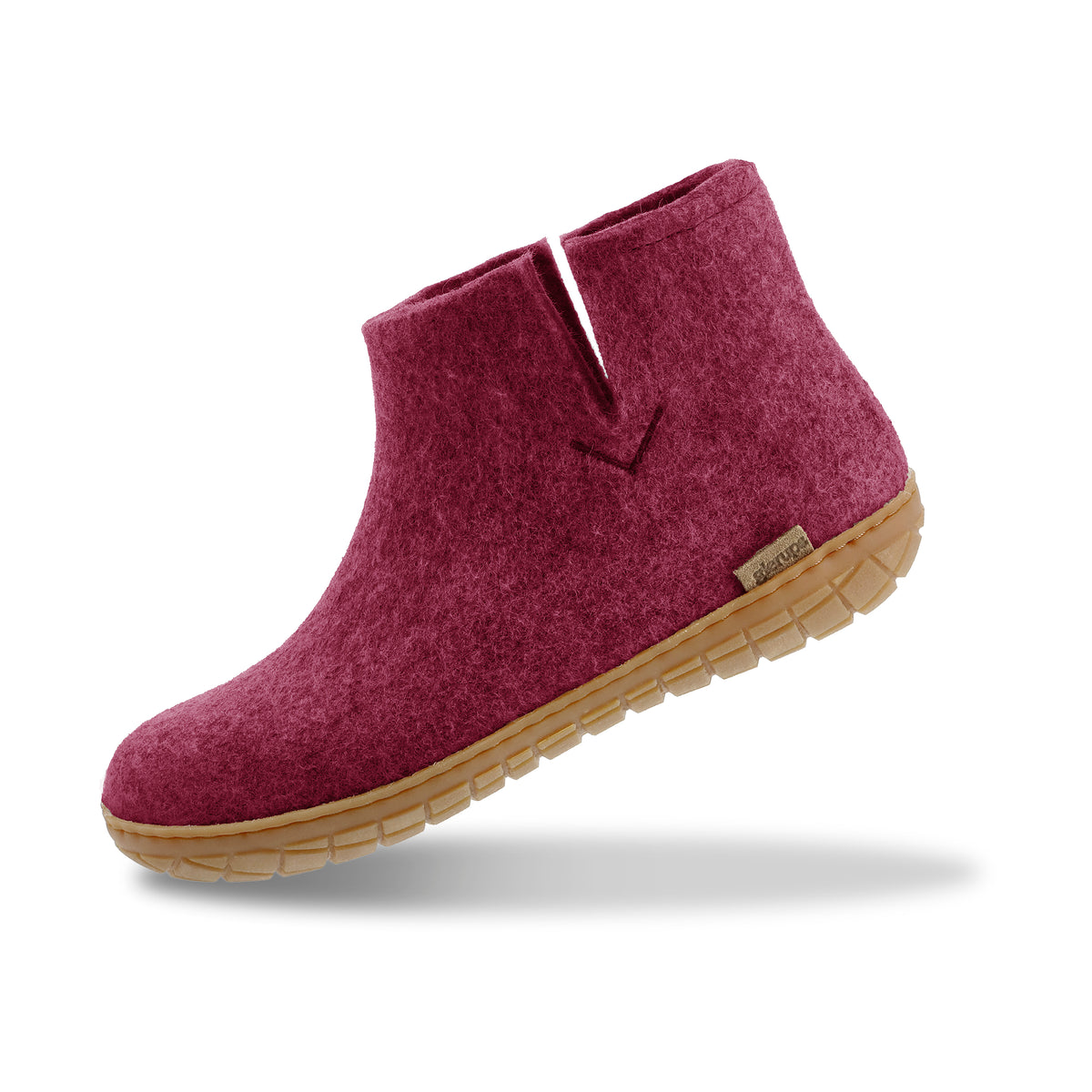 Boot with natural rubber sole - honey - Cranberry