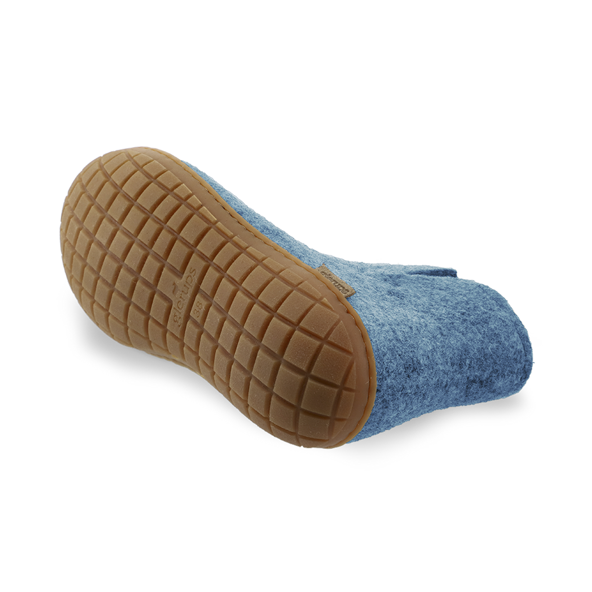 Boot with natural rubber sole - honey - Petrol