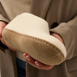 glerups Shoe with leather sole Shoe with leather sole Off white