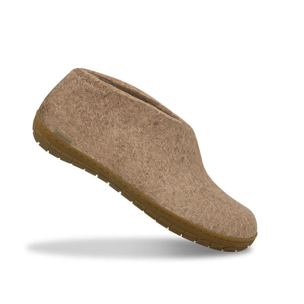 glerups Shoe with natural rubber sole - honey Shoe with rubber sole 12 Sand