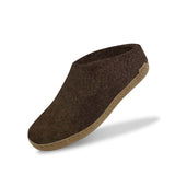 glerups Slip-on with leather sole Slip-on with leather sole Nature brown