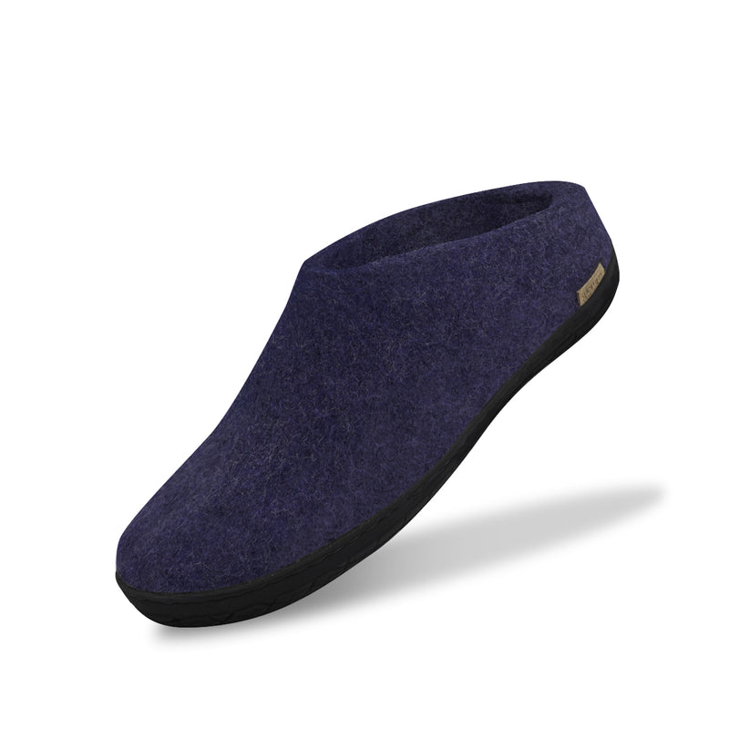 glerups Slip-on with natural rubber sole - black Slip-on with rubber sole Purple