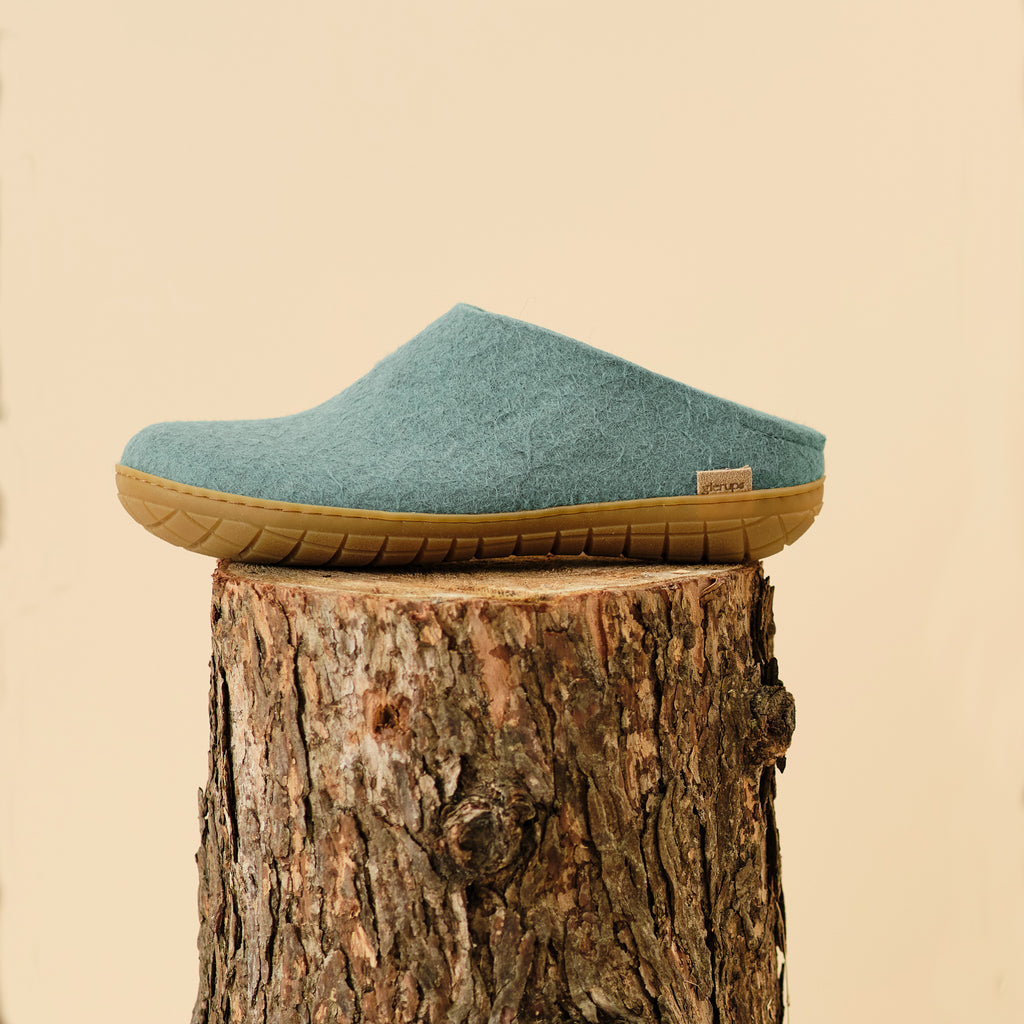 glerups slip on rubber sole