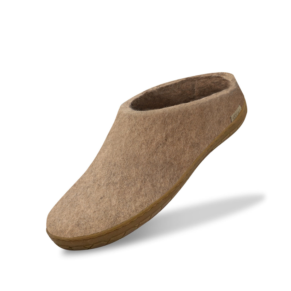 Slip on with natural rubber sole honey Sand glerups