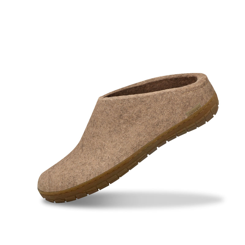 glerups Slip-on with natural rubber sole - honey Slip-on with rubber sole 12 Sand