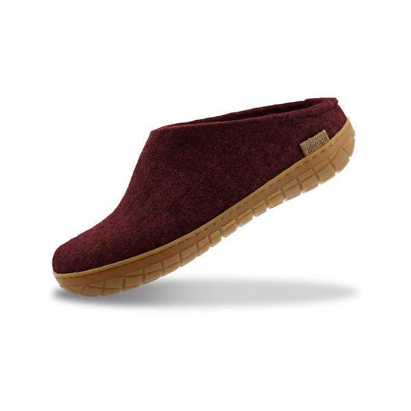Slip-on with natural rubber sole - honey - Beet