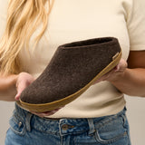 glerups Slip-on with natural rubber sole - honey Slip-on with rubber sole Nature brown