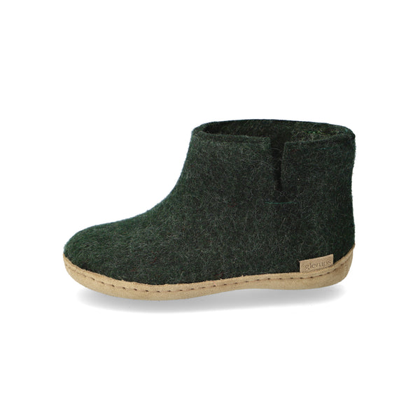 glerups Boot junior Boot with leather sole Forest