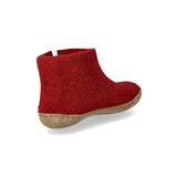 glerups Boot junior Boot with leather sole Red