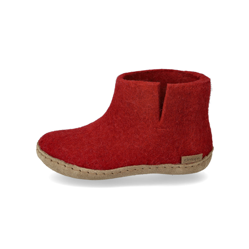 Red hotsell boot slippers