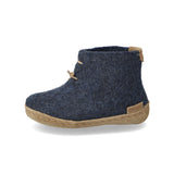 glerups Boot kids Boot with leather sole Denim