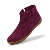 glerups Boot with natural rubber sole - honey Boot with rubber sole Cranberry