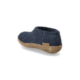 glerups Shoe junior Shoe with leather sole Denim