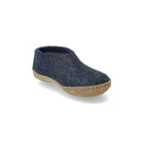 glerups Shoe junior Shoe with leather sole Denim