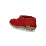 glerups Shoe junior Shoe with leather sole Red