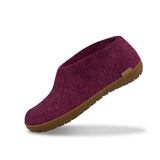 glerups Shoe with natural rubber sole - honey Shoe with rubber sole Cranberry