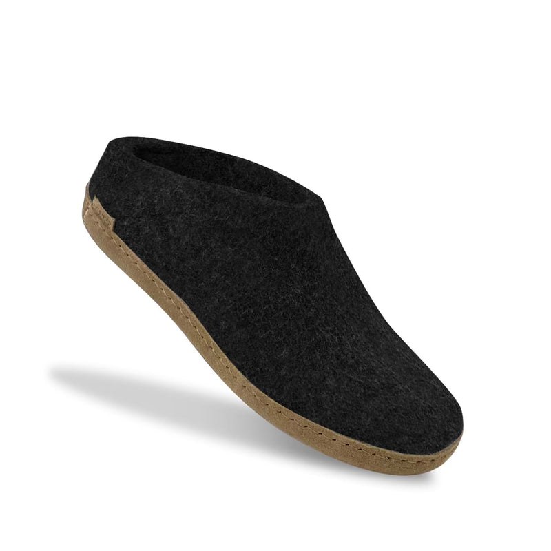 glerups Slip-on with leather sole Slip-on with leather sole Charcoal