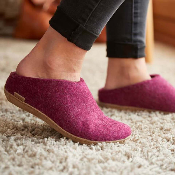 Slippers in natural wool | 100% pure natural wool | glerups â glerups.com
