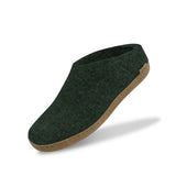 glerups Slip-on with leather sole Slip-on with leather sole Forest