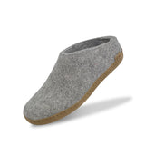 glerups Slip-on with leather sole Slip-on with leather sole Grey