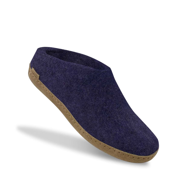 glerups Slip-on with leather sole Slip-on with leather sole Purple