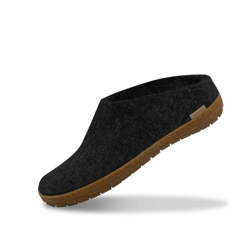 glerups Slip-on with natural rubber sole - honey Slip-on with rubber sole Charcoal