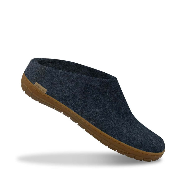 glerups Slip-on with natural rubber sole - honey Slip-on with rubber sole Denim