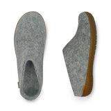 glerups Slip-on with natural rubber sole - honey Slip-on with rubber sole Grey