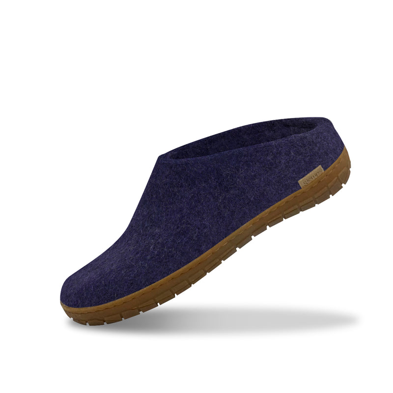 glerups Slip-on with natural rubber sole - honey Slip-on with rubber sole Purple